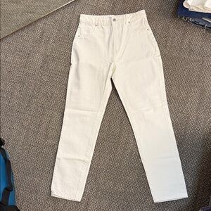Rolla’s Dusters High Rise Slim White Jean Size 28 NWT